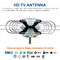 150-milowa zmotoryzowana antena zewnętrzna HDTV ze wzmacniaczem OTA