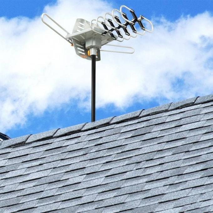 Zmotoryzowana cyfrowa antena HDTV Yagi UHF ze wzmocnieniem z obrotem o 360 stopni 3