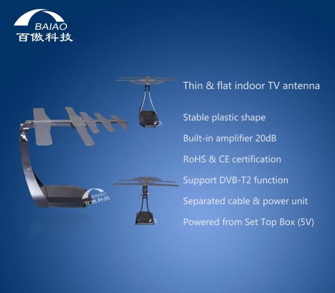 Yagi Outdoor 1080P ATSC / DVB-T / DVB-T2 ISDB-T Antena telewizyjna cyfrowa 1