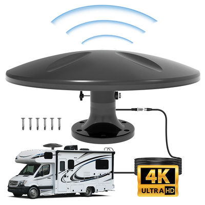 Smart TV antenowy sygnał odbioru 360 dla kempingu, cyfrowego kampera, samochodu kempingowego, samochodu ciężarowego, anteny podróżnej, telewizora RV, anteny HDTV