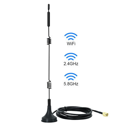 Wi-Fi 2,4 GHz 5 GHz 5,8 GHz Magnetyczna antena bazowa do bezprzewodowej kamery wideo