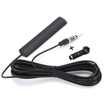 DIN Plug Adhesive Patch Automobile ukryty anteną radiową AM FM dla pojazdów