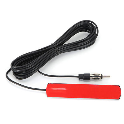 DIN Plug Adhesive Patch Automobile ukryty anteną radiową AM FM dla pojazdów