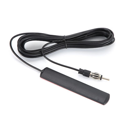 DIN Plug Adhesive Patch Automobile ukryty anteną radiową AM FM dla pojazdów