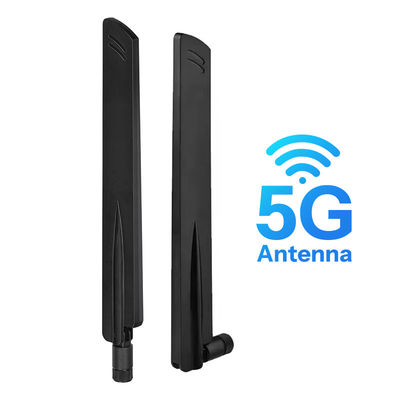 Wysokiego wzrostu 12dbi 5g anteny sma Bendable 600-6000Mhz przesyłać stabilne sygnały Omni 5G anteny dla bezprzewodowych routerów mobilnych
