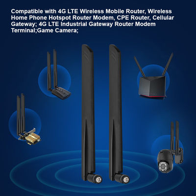 Wysokiego wzrostu 12dbi 5g anteny sma Bendable 600-6000Mhz przesyłać stabilne sygnały Omni 5G anteny dla bezprzewodowych routerów mobilnych