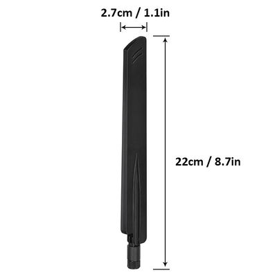 Wysokiego wzrostu 12dbi 5g anteny sma Bendable 600-6000Mhz przesyłać stabilne sygnały Omni 5G anteny dla bezprzewodowych routerów mobilnych