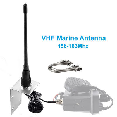 Stubby VHF Marine Antenna Aerial 156-163Mhz Walkie-talkie Antenny dla Łodzi Pontoon Żaglowiec Jacht Radio morski