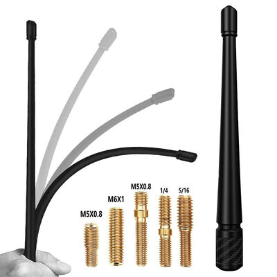 Zoptymalizowana uniwersalna antena radiowa CB Rubber Pickup Truck z zakresem częstotliwości 7-50 MHz, wzmocnienie 5 dBi, antena samochodowa Premium