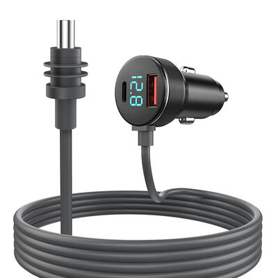 Starlink Mini Zamienny kabel koncentryczny 12 V DC Jack z grubym drutem Stabilny zasilacz do zajęć na świeżym powietrzu