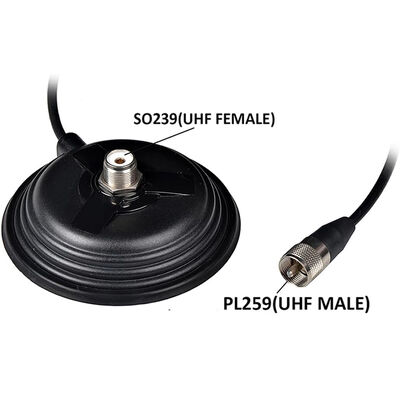 11CM Duża pojemnica do odsuwania Antena radiowa samochodowa Magnetyczna baza, 30,8lbs Magnet wysokiej wytrzymałości pociągu