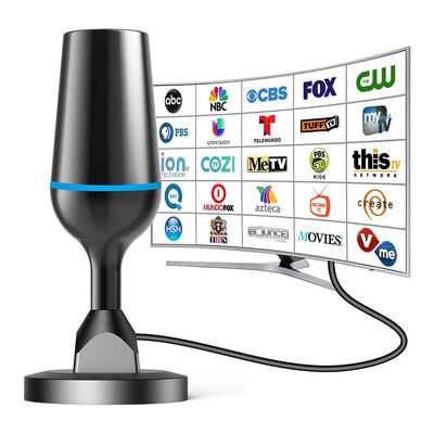Długodystansowa antena telewizyjna cyfrowa w pomieszczeniach 4K 1080p Antenna HDTV dla wszystkich inteligentnych telewizorów obsługuje lokalne kanały wykonane z tworzyw sztucznych